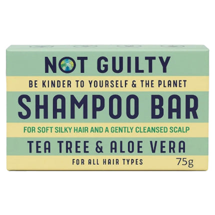 Not Guilty Tea Tree Aloe Shampoo Bar 75g