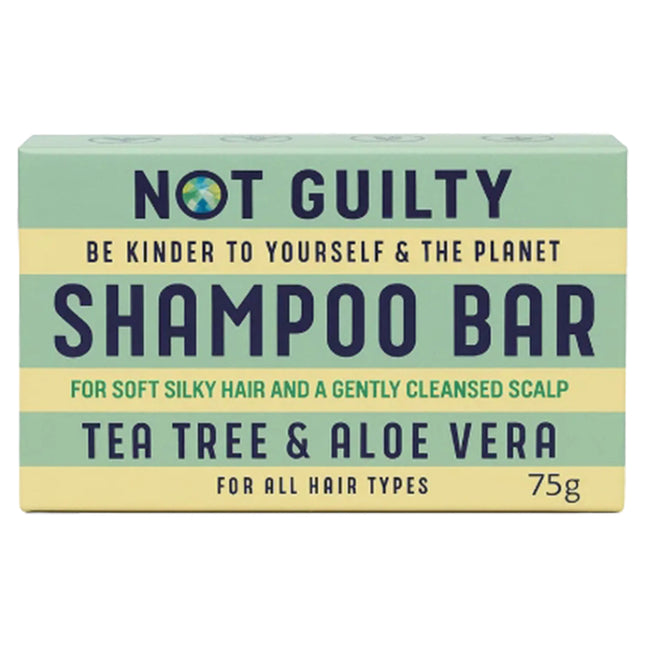 Not Guilty Tea Tree & Aloe Shampoo Bar 75g
