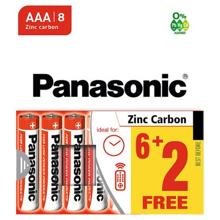 Panasonic AAA Batteries 8 pack
