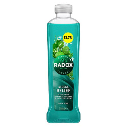 Radox Stress Relief Bath Soak 500ml bottle