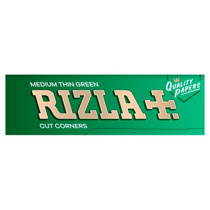 Rizla Medium Thin Green Rolling Papers 50pc
