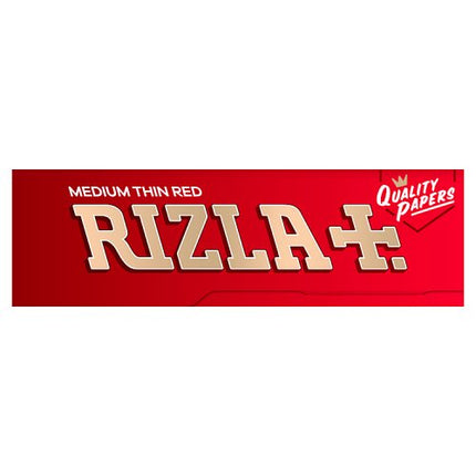 Rizla Medium Thin Red Rolling Papers 50pc
