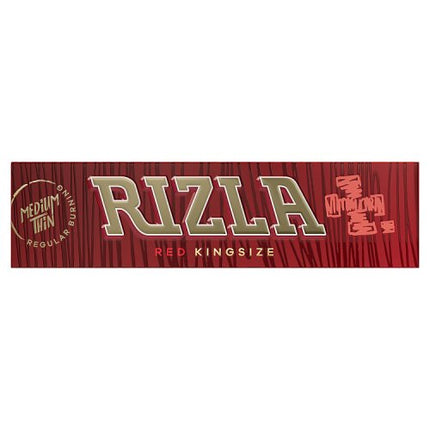 Rizla King Size Medium Thin Red Rolling Papers 32pc