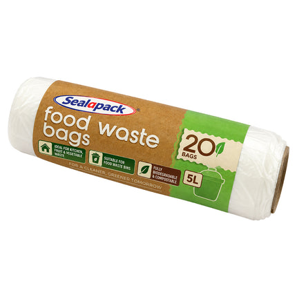 Sealapack Food Waste Bags 5L 20pk