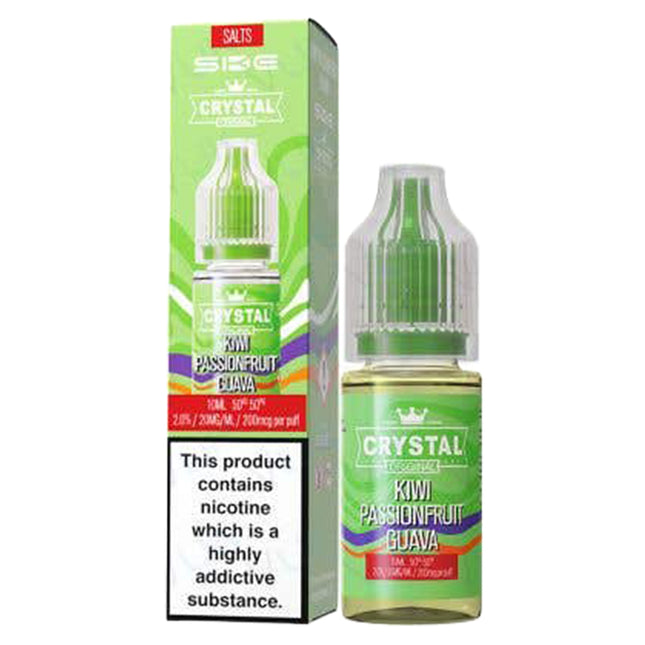 SKE Crystal V2 10ml Nic Salts Kiwi Passionfruit Guava 20mg