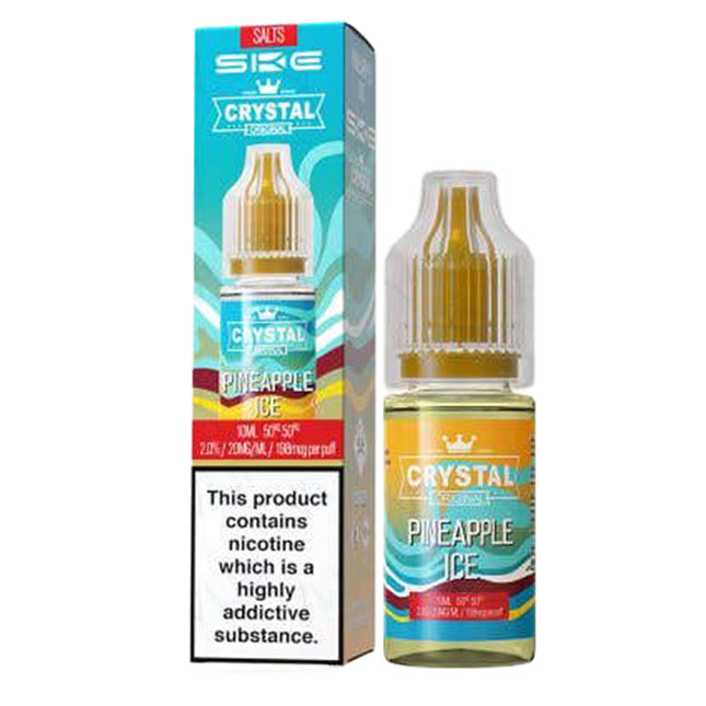 SKE Crystal V2 10ml Nic Salts Pineapple Ice 20mg