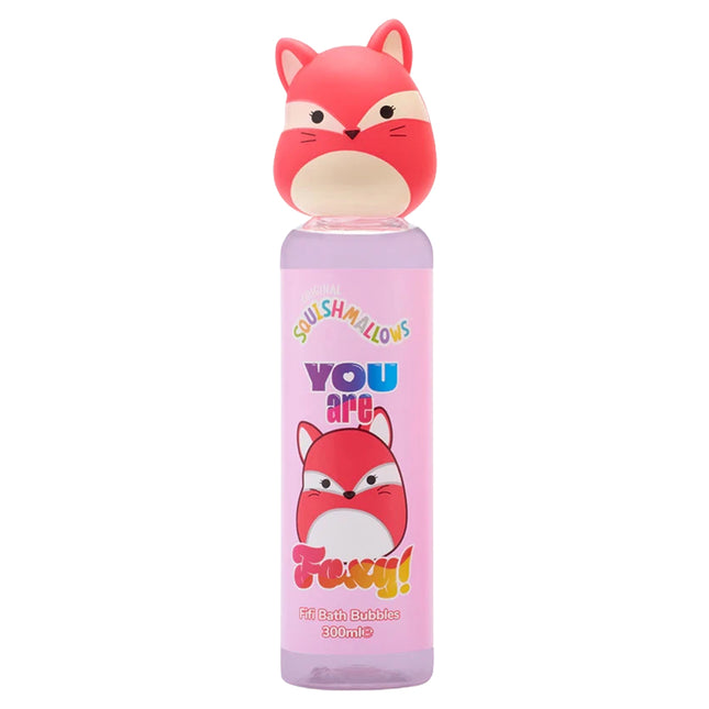 Squishmallows Topper Bubble Bath Fox 300ml