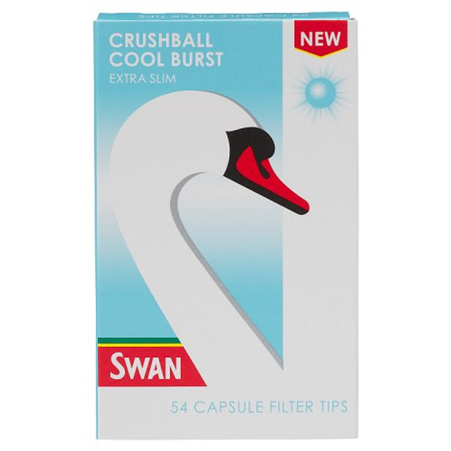 Swan Crushball Cool Burst Extra Slim Filter Tips x 54
