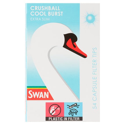 Swan Crushball Cool Burst Extra Slim Filter Tips x 54