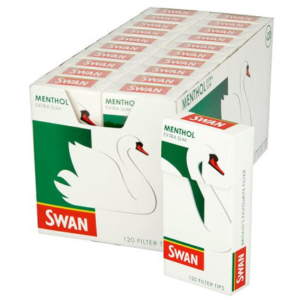 Swan Menthol Ultra Slim Filter Tips 120pc