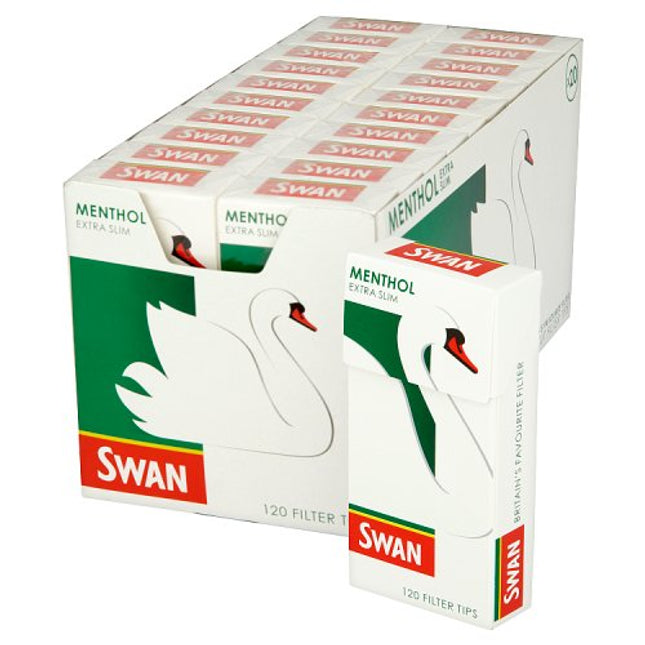 Swan Menthol Ultra Slim Filter Tips 120pc