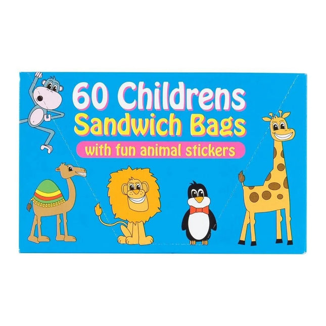 Tidyz Childrens Sandwich Bags Stickers X60