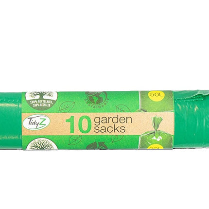Tidyz Garden Sacks with Tie Handles 50 Litre X10 alternate view 2