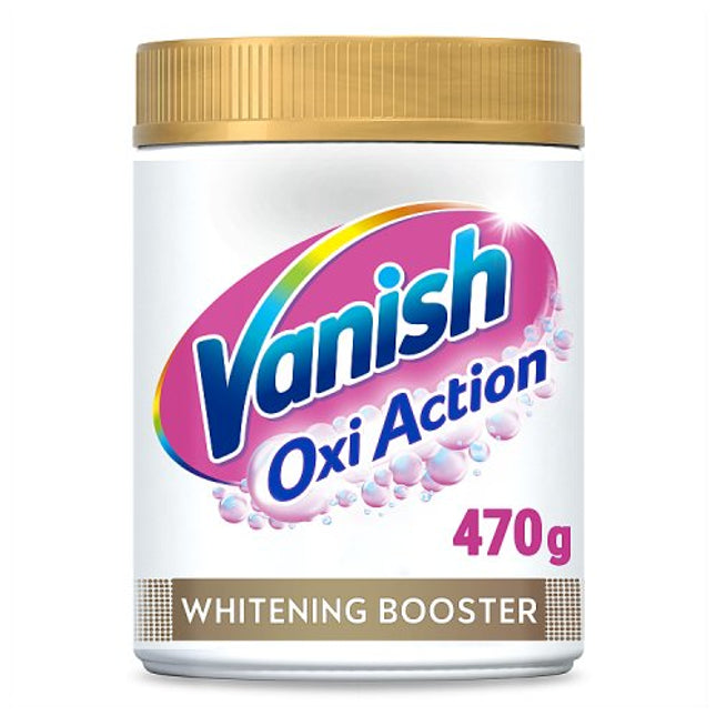 Vanish Gold Oxi Action Stain Remover Powder for Whites 470g
