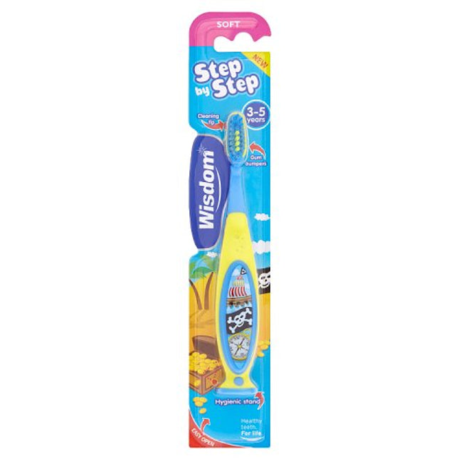 Wisdom Step-By-Step Toothbrush 3-5 Years