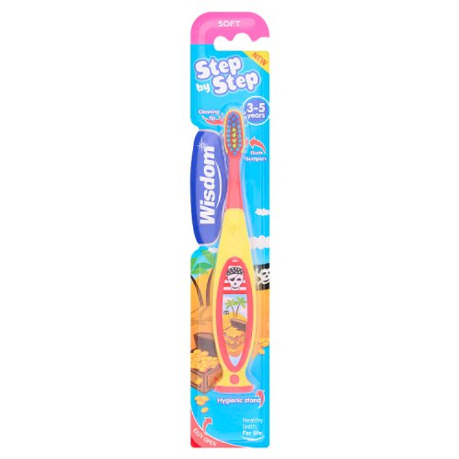 Wisdom Step-By-Step Toothbrush 3-5 Years