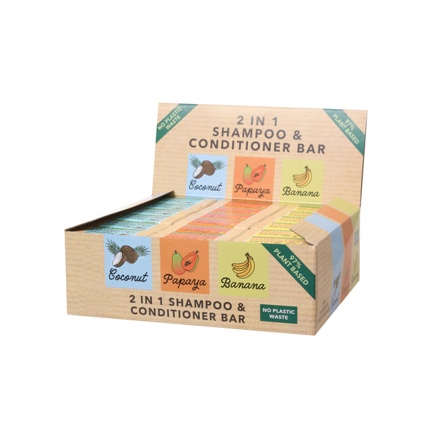 XHC 2in1 Shampoo & Conditioner Bars 69g 3 Assorted