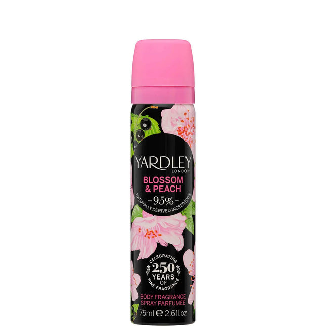 Yardley Blossom & Peach Body Spray 75ml