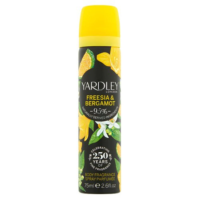 Yardley Freesia & Bergamot Body Spray 75ml