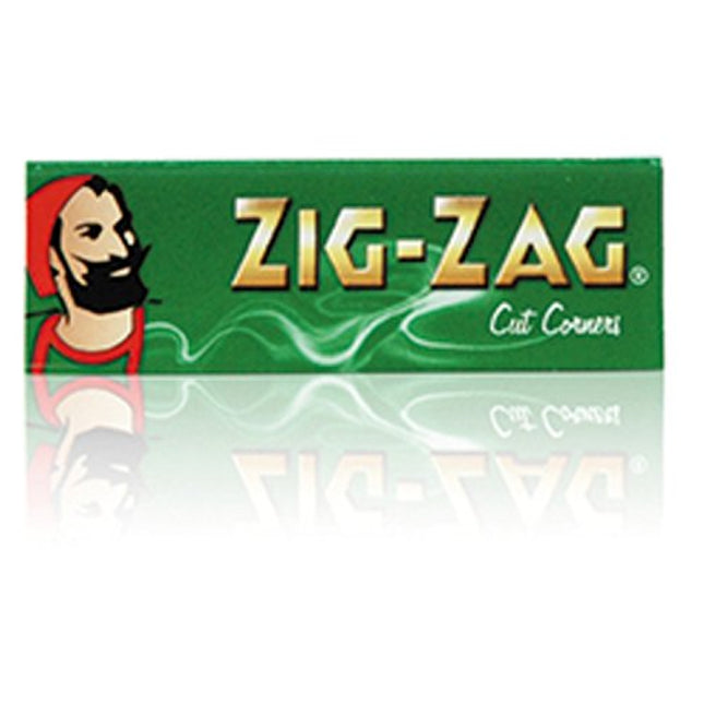 Zig Zag Cut Corners Rolling Papers 50pc
