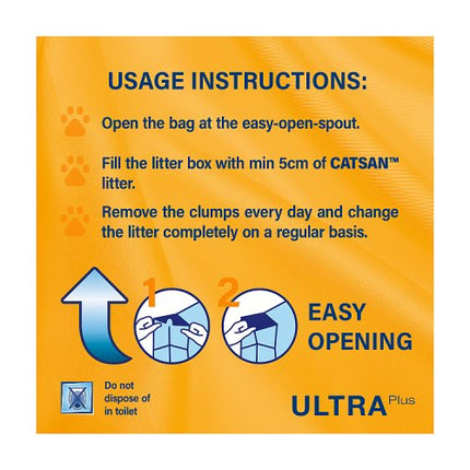 Catsan Ultra Clumping Odour Control Cat Litter 5L alternate view 3