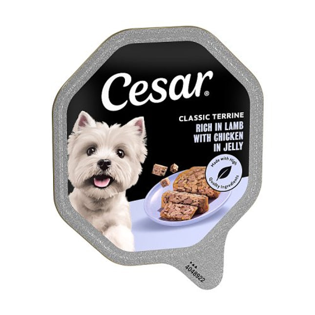 CESAR Classic Terrine Lamb and Chicken Jelly 150g