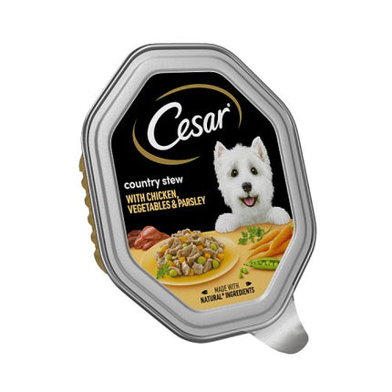 CESAR Country Stew Chicken & Vegetable Gravy 150g