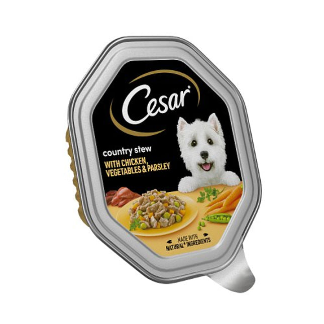 CESAR Country Stew Chicken & Vegetable Gravy 150g