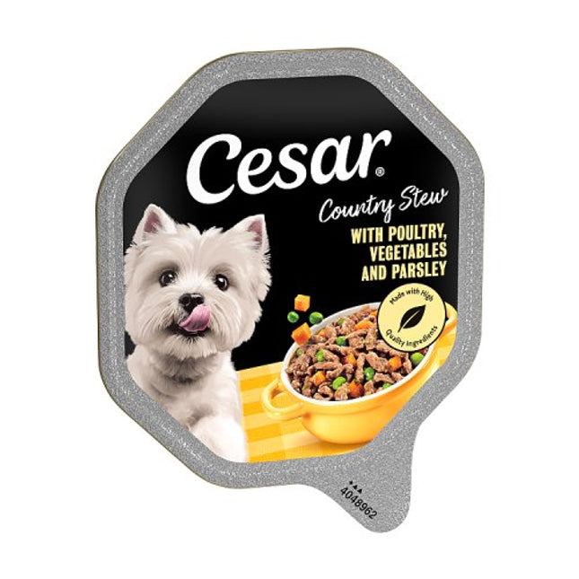 CESAR Country Stew Chicken & Vegetable Gravy 150g