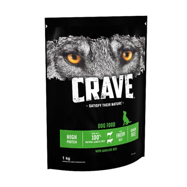 CRAVE Dog Complete with Lamb & Beef 1kg