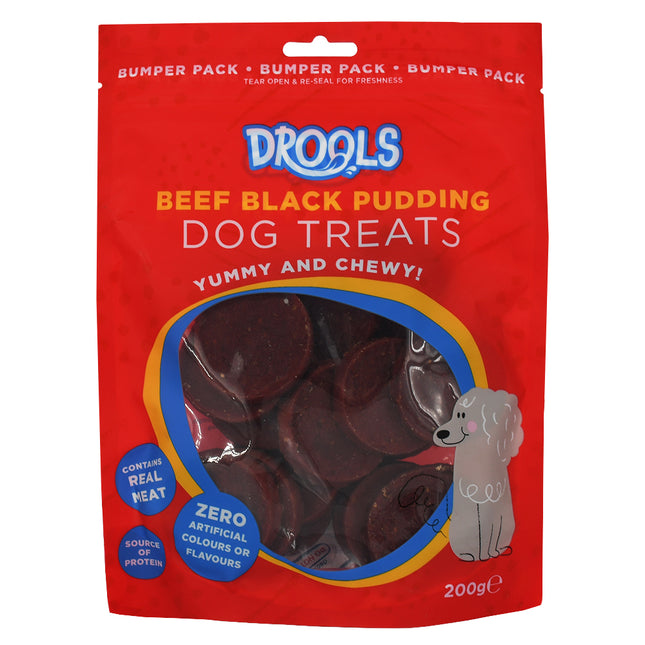 Beef Black Pudding Dog Treats 200g