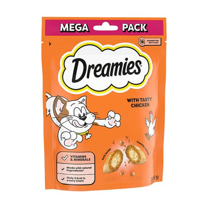 DREAMIES Cat Treats Chicken Mega Pack 200g