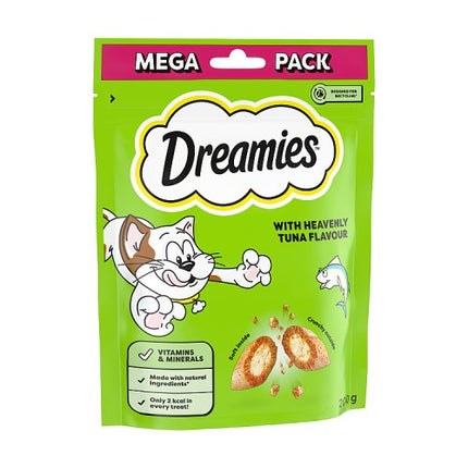 DREAMIES Cat Treats Tuna Flavour Mega Pack 200g