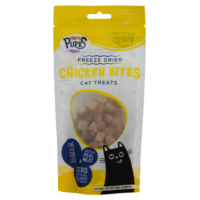 Freeze Dried Chicken Bites Cat Treat 20g
