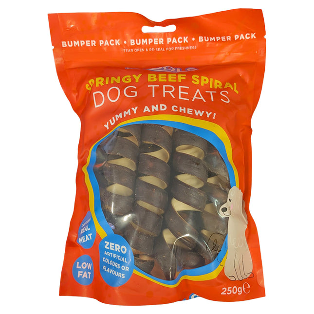 Springy Beef Spiral 250g