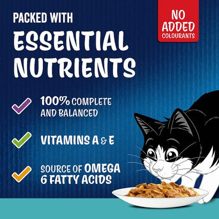 Felix As Good As It Looks Ocean Feasts Wet Cat Food 12 x 85g pack alternate view 4
