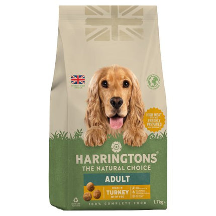 Harringtons Adult Rich in Turkey with Vegetable 1.7kg