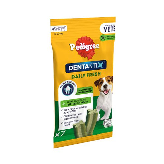 PEDIGREE Dentastix Fresh Chews Small Dog 7 Stick