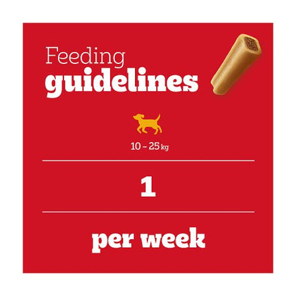 Pedigree Jumbone Adult Medium Dog Treat Beef & Poultry 2 Chews 180g