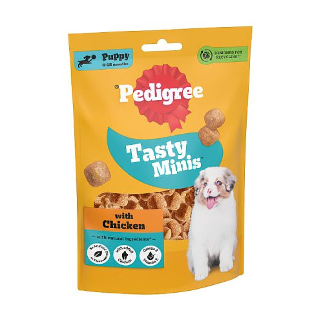 PEDIGREE Puppy Treats Chewy Cubes Chicken 125g