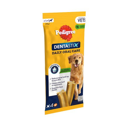PEDIGREE DentaStix Dental Chews Large Dog 4 Sticks