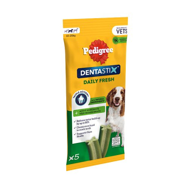 PEDIGREE Dentastix Fresh Chews Medium Dog 5 Sticks