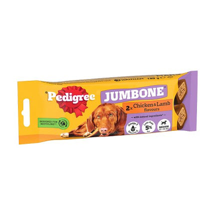 PEDIGREE Jumbone Med Dog Treats Chicken Lamb
