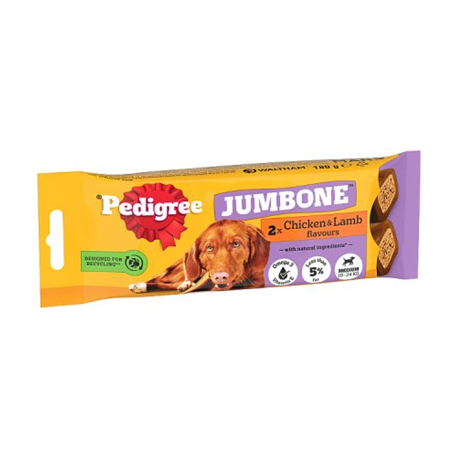 PEDIGREE Jumbone Med Dog Treats Chicken Lamb