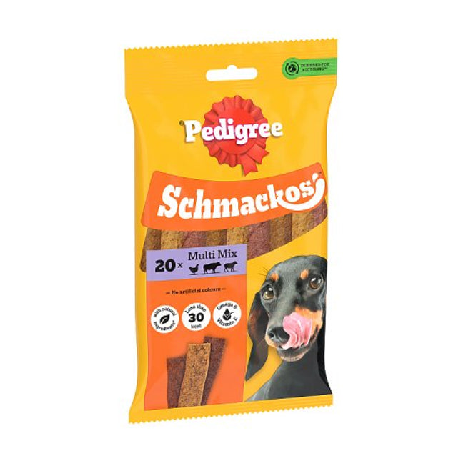 PEDIGREE Schmackos Dog Treats Meat Variety 20