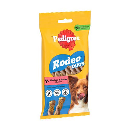 PEDIGREE Rodeo Duos Dog Treats Chicken & Bacon