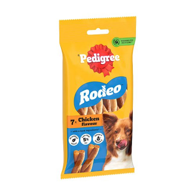 PEDIGREE Rodeo Dog Treats with Chicken 7 Stick