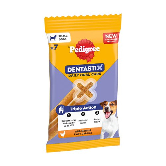 Pedigree Dentastix 7 Dental Sticks Small Dog 110g