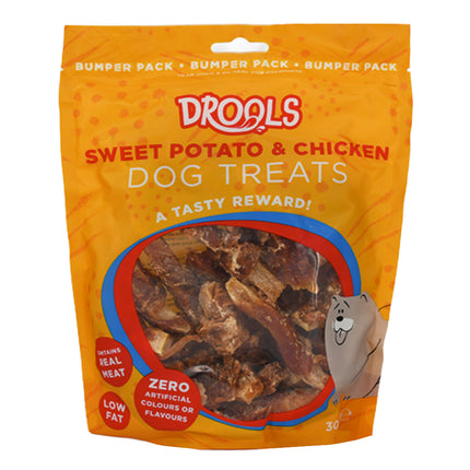 Sweet Potato & Chicken Dog Treats 300g