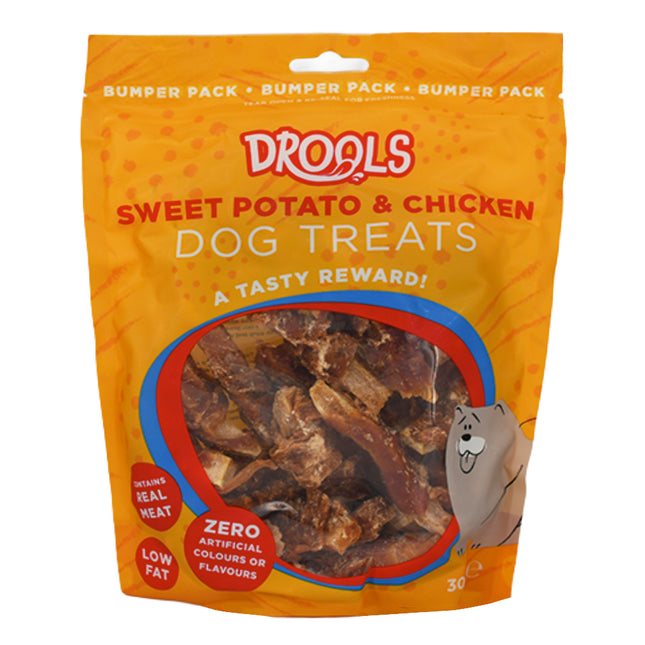 Sweet Potato & Chicken Dog Treats 300g